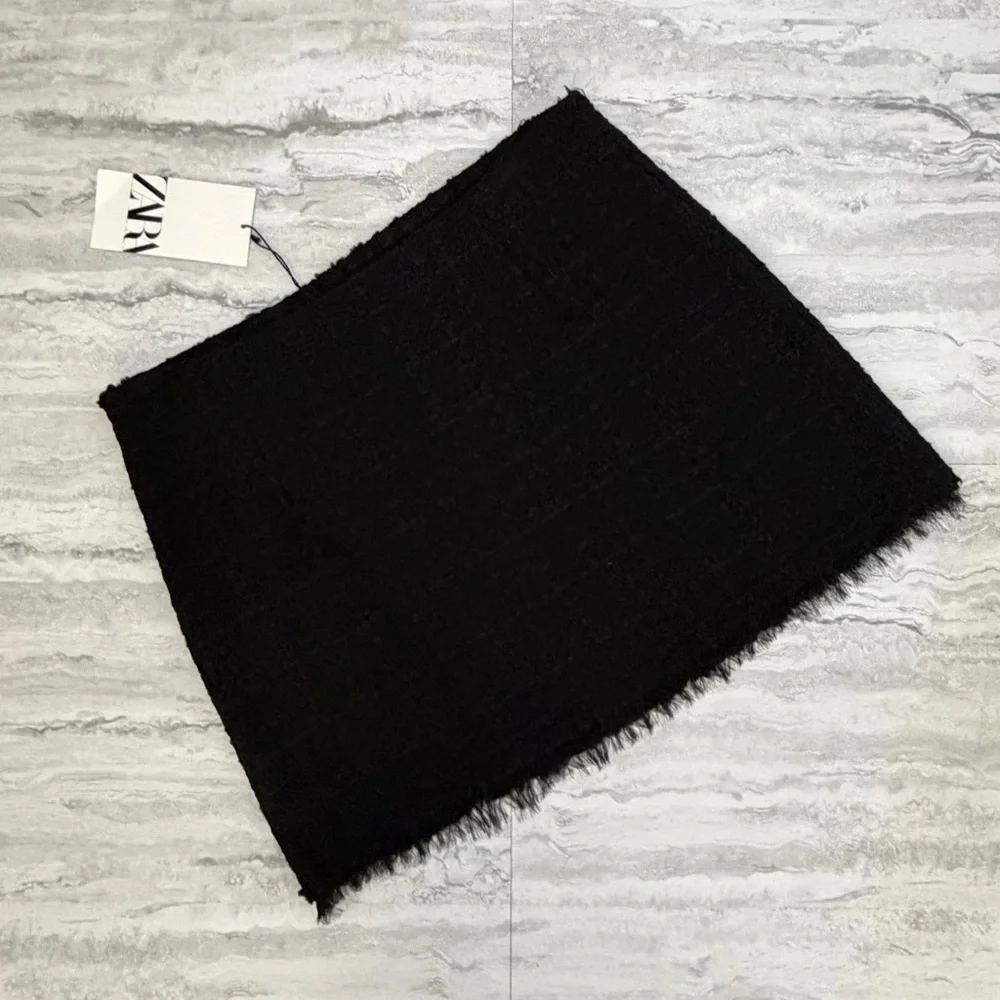 ZARA Tweed Mini Skirt